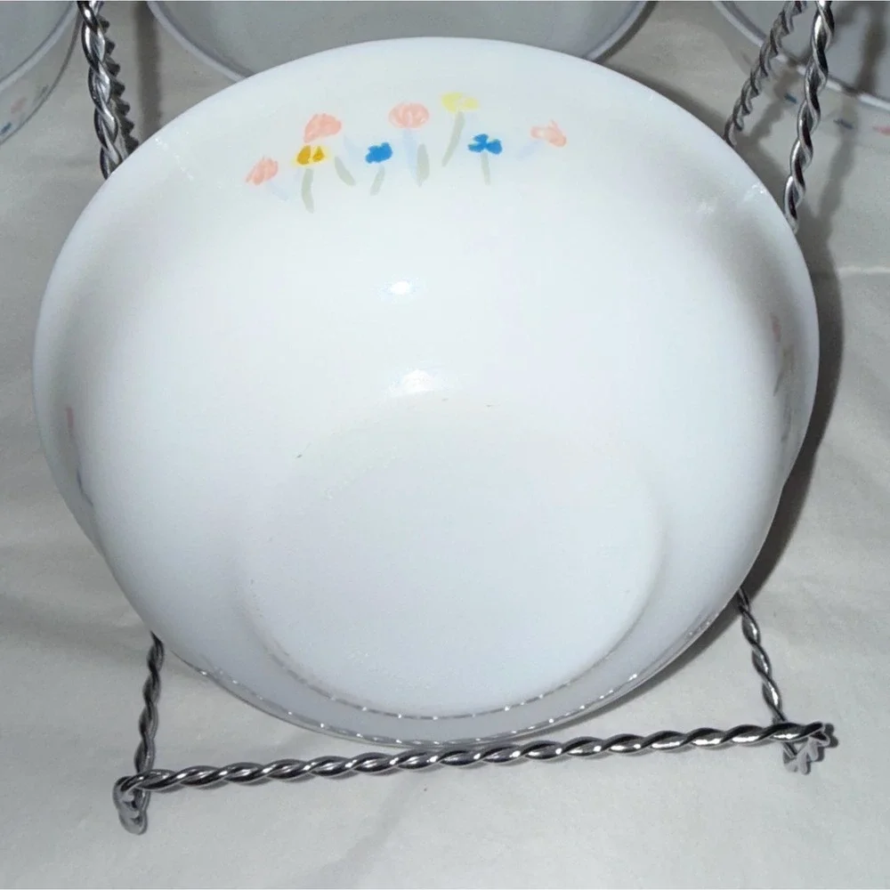 Arcopal Coupe Cereal Bowl Pastoral‎ Set 4 White 6